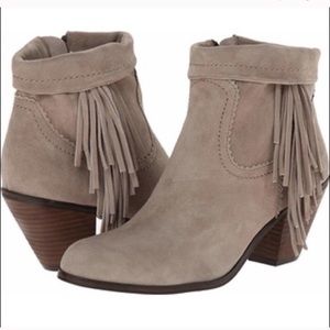 Size 11 Louie fringe suede boots